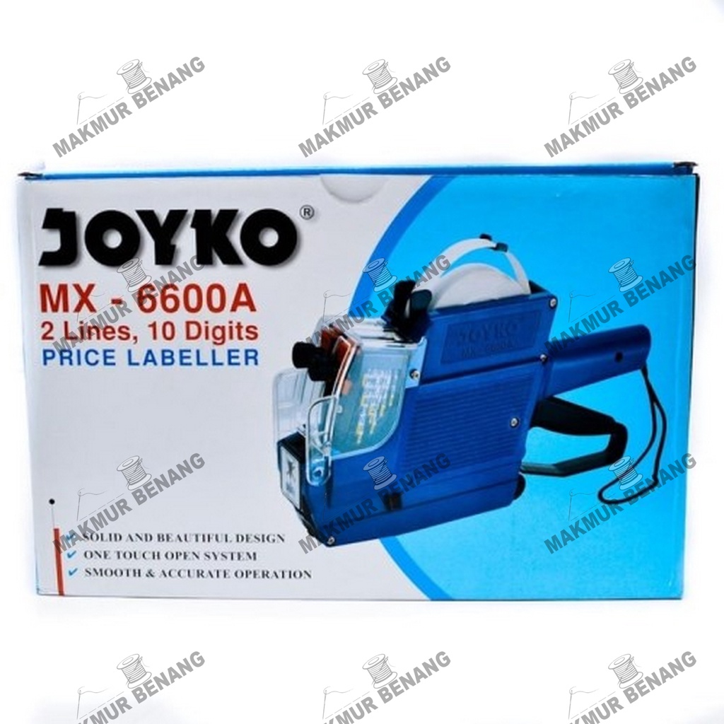 

Joyko MX-6600M Price Labeller Sticker Label Labeller Harga 10 Digits