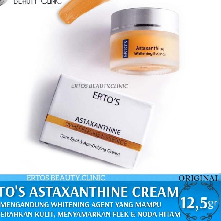 ✵ Ertos Penghilang Flek Hitam Membandel - Ertos Astaxanthine Cream Pencerah Atasi Noda Hitam Kulit ℮