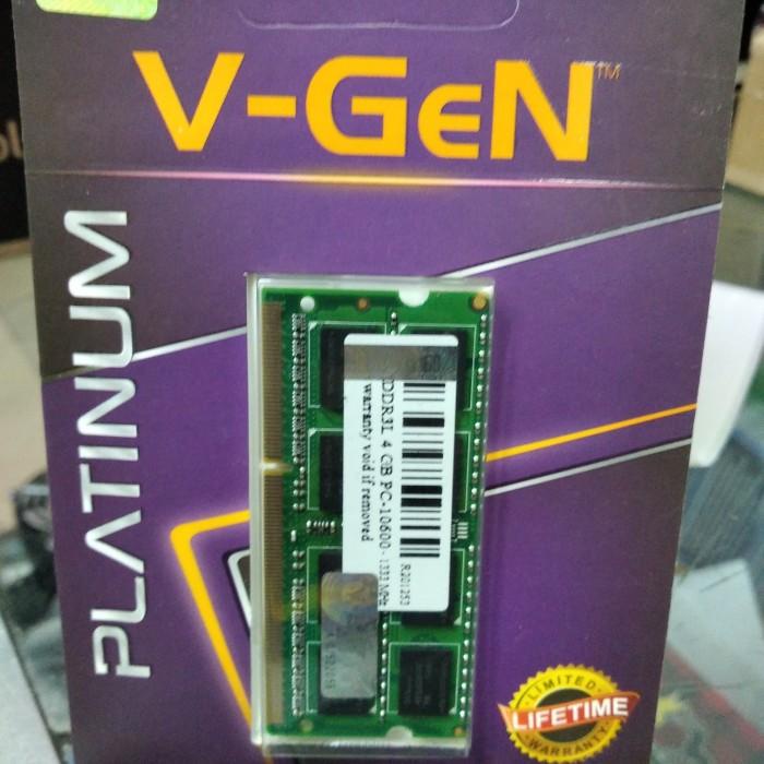 RAM SODIM V-GEN DDR3 4GB PC10600