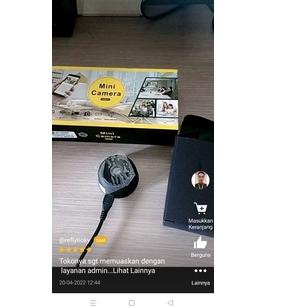 ❆ Ip Cam Kamera Cctv Mini Spy Cam Wireless Full Hd 1080p Kamera Pengintai ➲