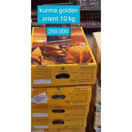 

KURMA GOLDEN ORIENT 10 KG HAMPERS IDUL FITRI KOTAK KURMA