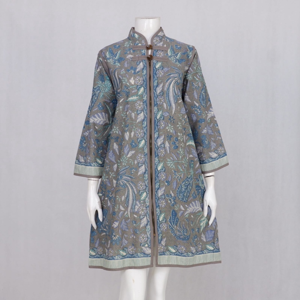 DRESS BATIK RITS LILYANA TRIBUSONO SERIES | TUNIK LITAHAYU BATIK KERJA BUSUI FRIENDLY