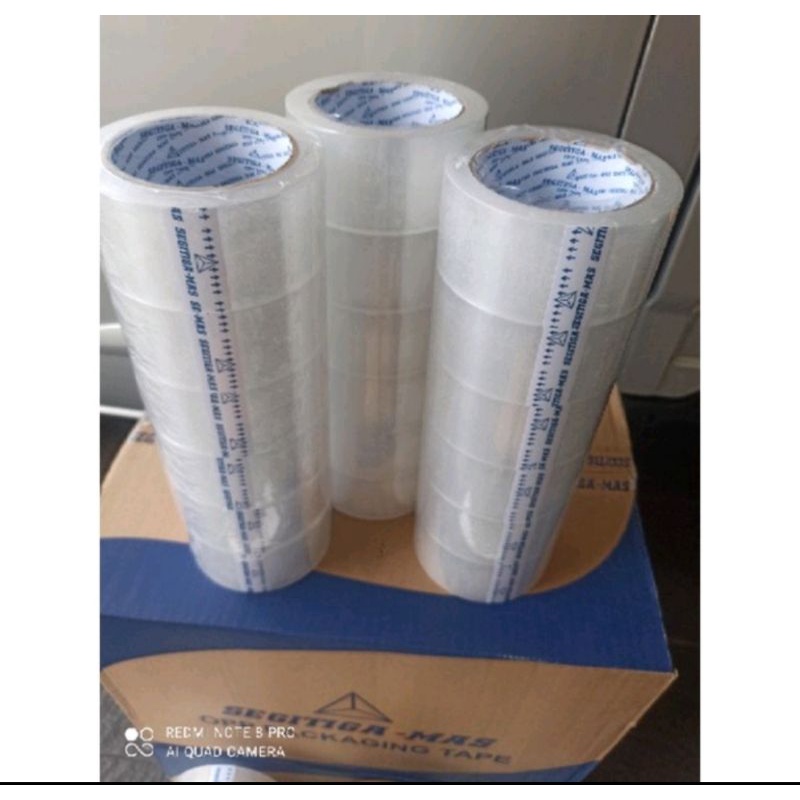 

Murah Lakban BENING / COKLAT SM-BIRU48 2" ( 48 mm) x 90 yard x 45 mc OPP Tape merk