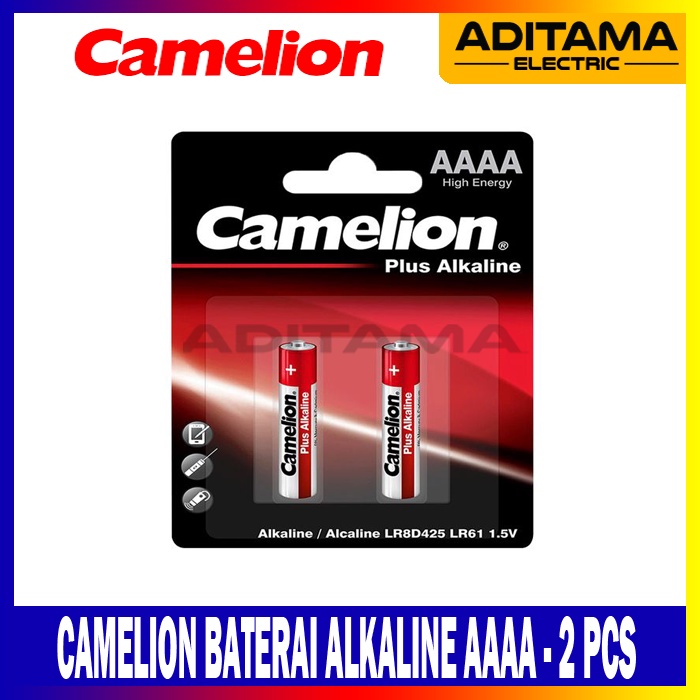 CAMELION BATERAI ALKALINE AAAA LR61/ CAMELION ALKALINE A4 - ISI 2 PCS