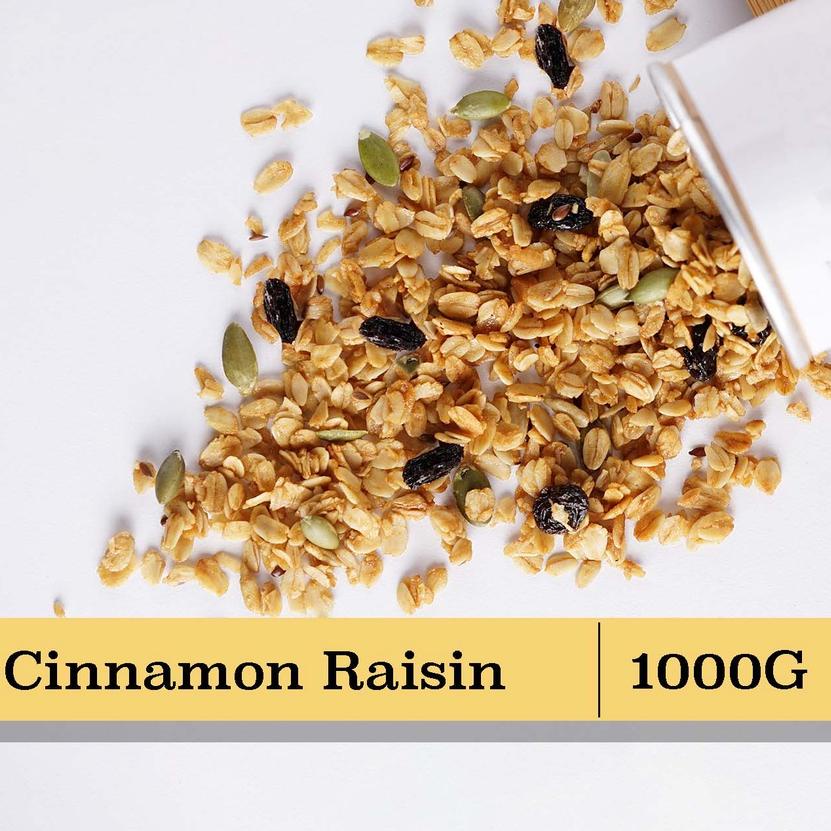 

✭ Granola Addict - Cinnamon Raisin 1000G (1KG) ❃