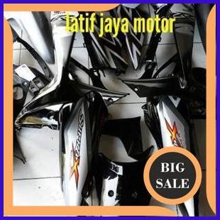 accessories full bodi honda supra x 125 new yg lama juga bisa d pasang silver 140ZZ3
