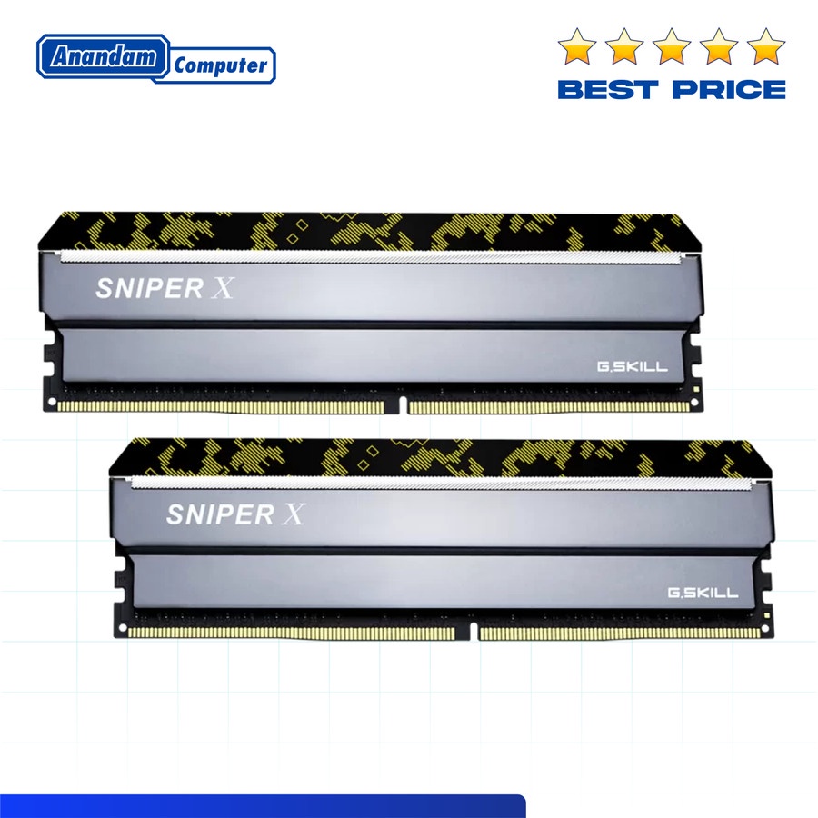 GSkill SNIPER X DDR4 32GB (16GBx2) 3600MHz F4-3600C19D-32GSXKB