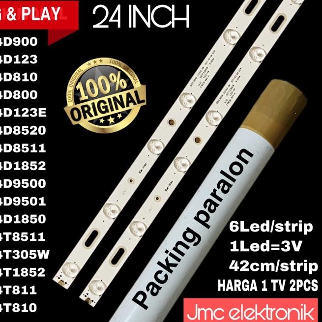 ➴ BACKLIGHT TV LED POLYTRON 24 INC PLD PLD PLD PLD PLD PLD 6K 3V PLD     ♗