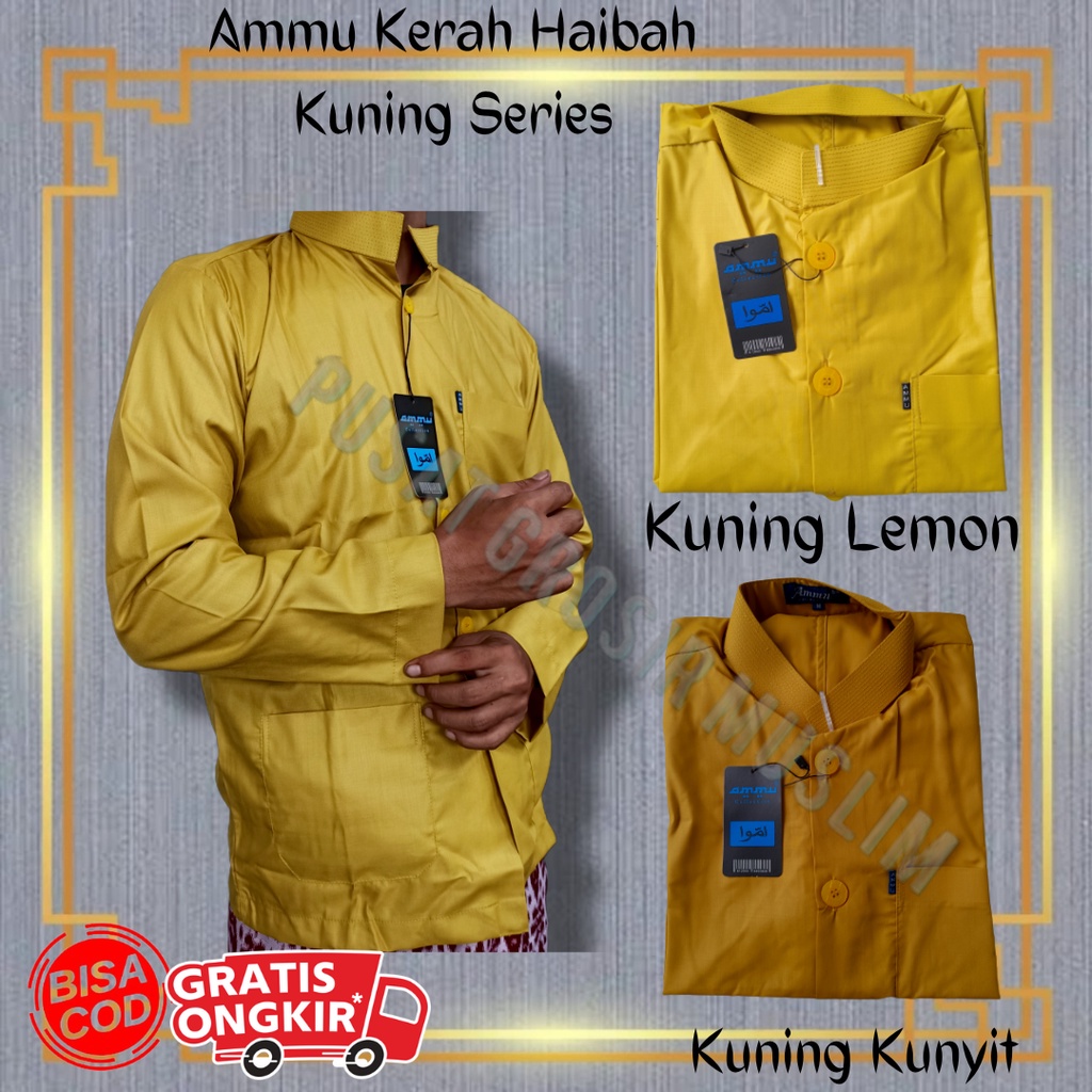 Baju Koko Ammu Haibah Size L Ukuran L Termurah Dijamin Original!!!