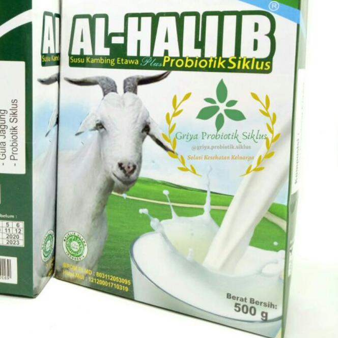 

♔ Susu Al Haliib Probiotik Siklus 500 gram (, Susu MPASI) ♞