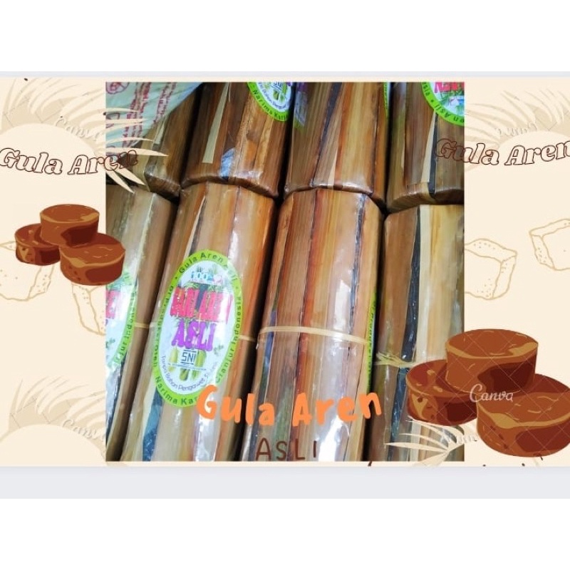 

GULA AREN PREMIUM 1kg Sari Aren Cianjur