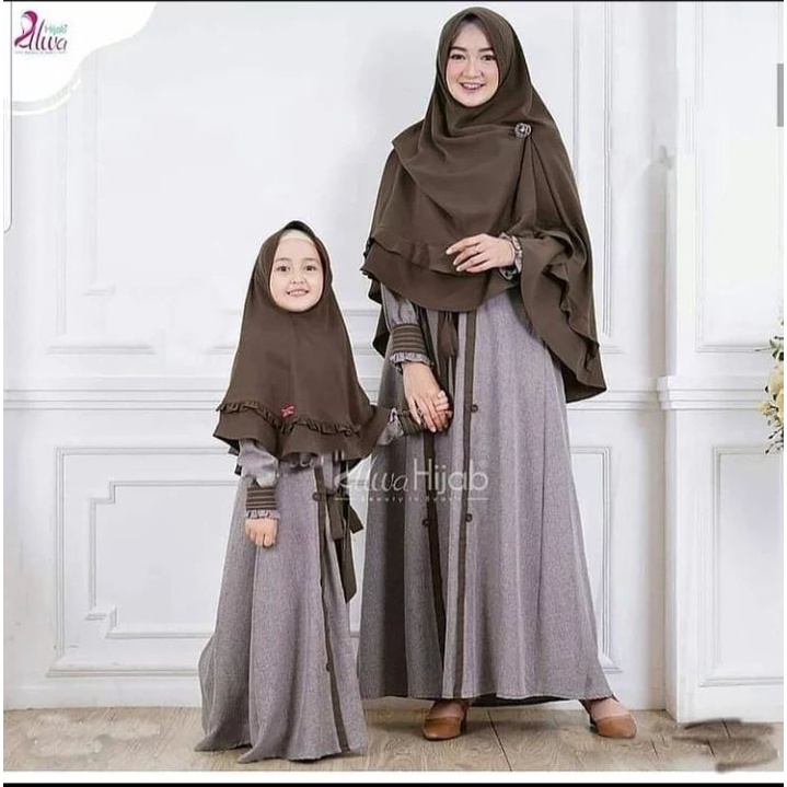 FASHIONEW [ S M L XL XXL ] MIRABEL SET IBU DAN ANAK Usia 6 7 8 9 Tahun Baju Lebaran Couple Murah Pro