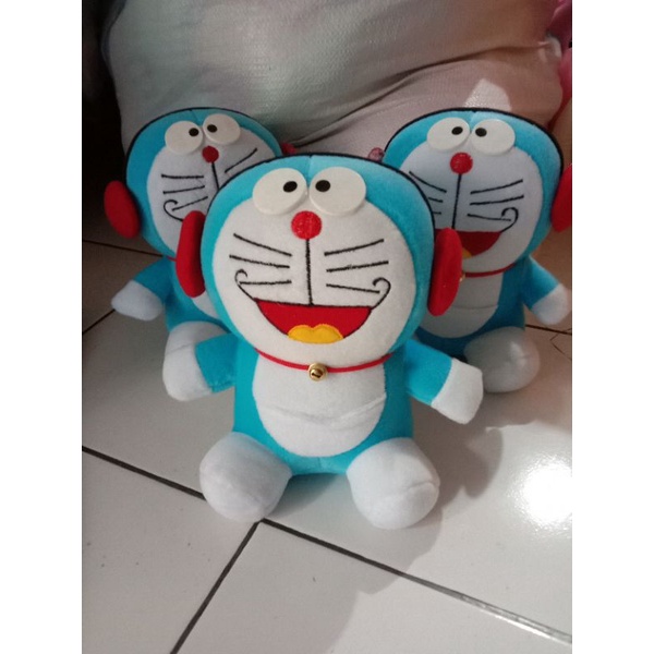 Boneka Doraemon/Boneka doraemon musik(walkmen) size S 35cm Boneka viral murah