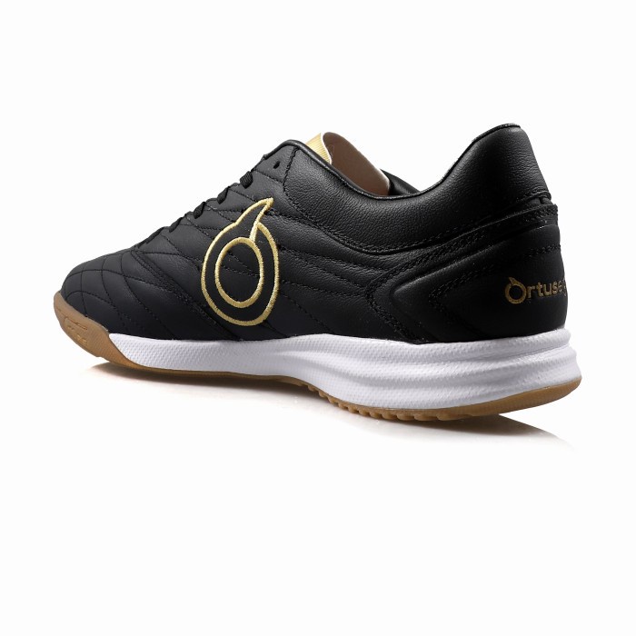 SEPATU FUTSAL ORTUSEIGHT EL TIBURON V2 IN - BLACK GOLD