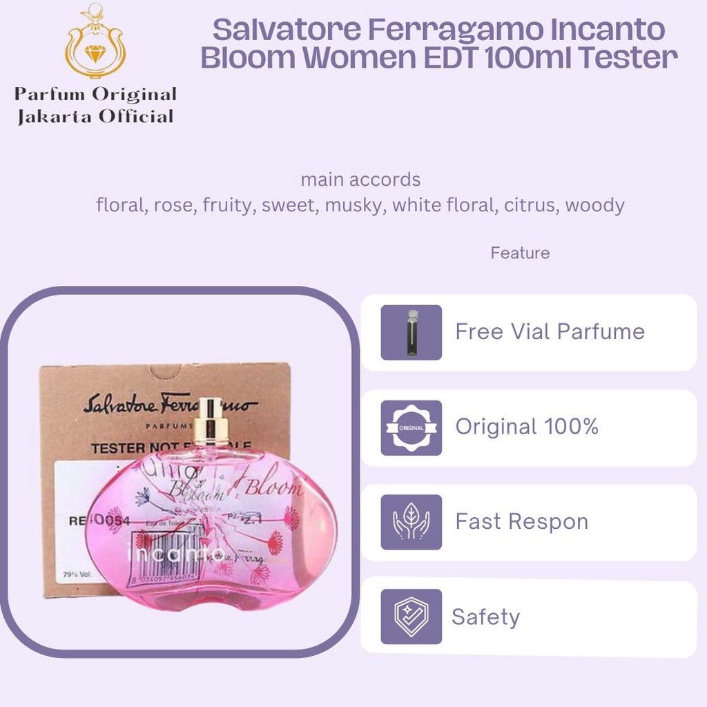 Parfum Parfume Perfume Asli Perawatan Kecantikan Original Import Branded Wanita Perempuan Cewek Salv