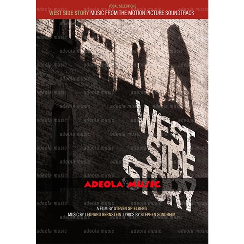 Buku Piano Soundtrack Film / (PF-209) WEST SIDE STORY – VOCAL SELECTION