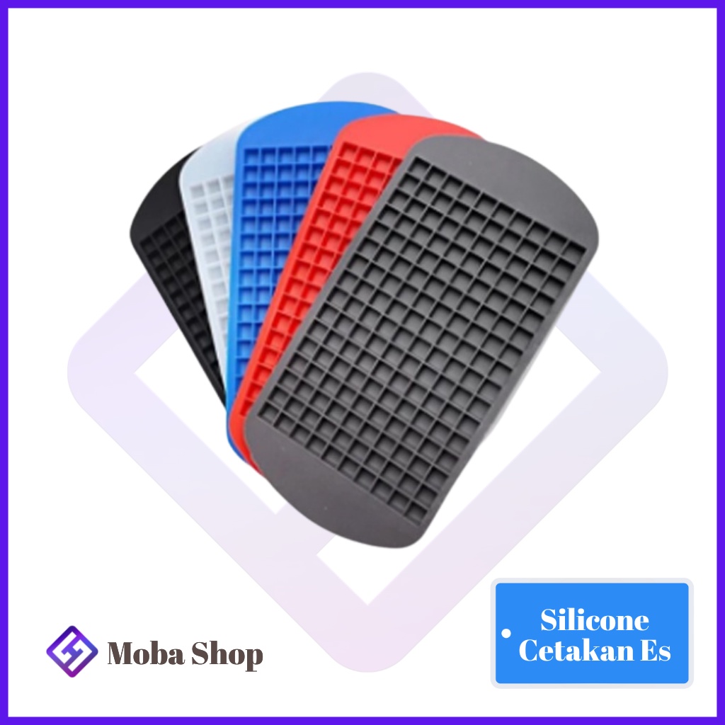 Silicone Cetakan Es Batu 160 Ice Cube Kecil