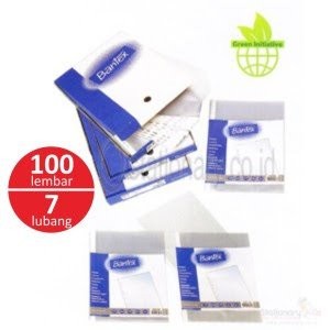

Kantong Pocket A5 7 Lubang 0.08 Antiglare Plastik Pp 2032 Isi 100 Star Seller