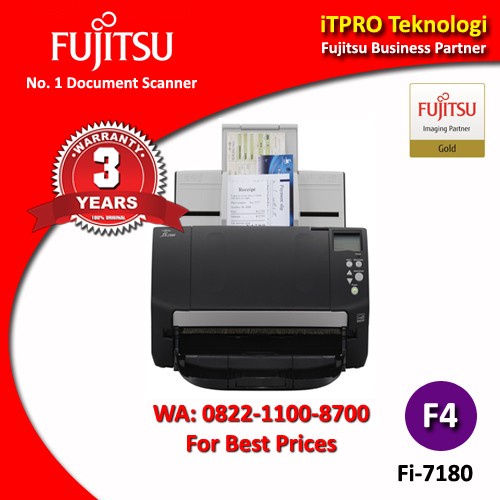 Scanner Fujitsu Fi 7180 Scanner