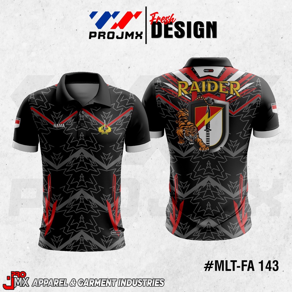 PRE ORDER - KAOS JERSEY RAIDER / TNI AD