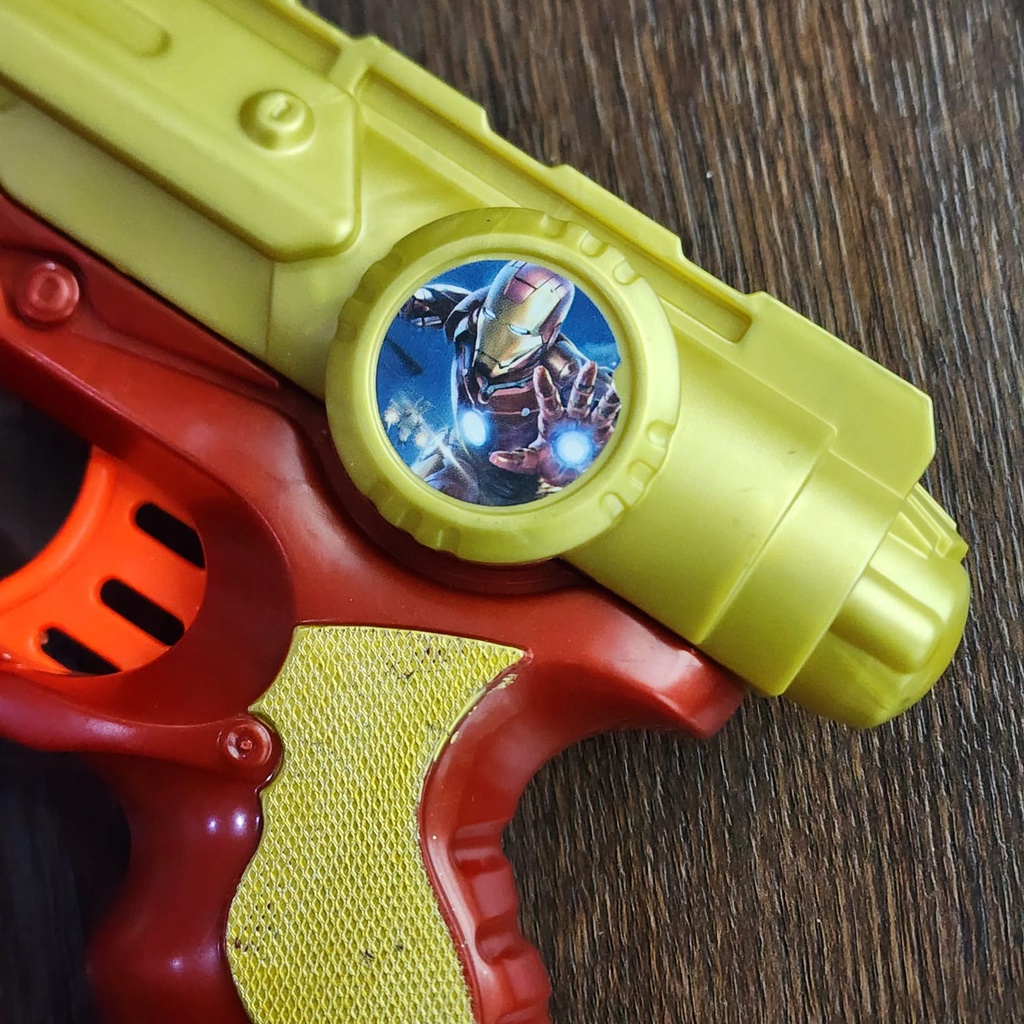 Mainan Pistol Avengers / Soft Gun Avengers Mainan Pistol Anak CBKS