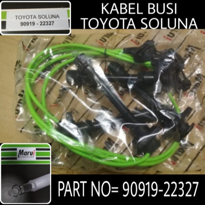 KABEL BUSI TOYOTA SOLUNA PART NO= 90919-22327