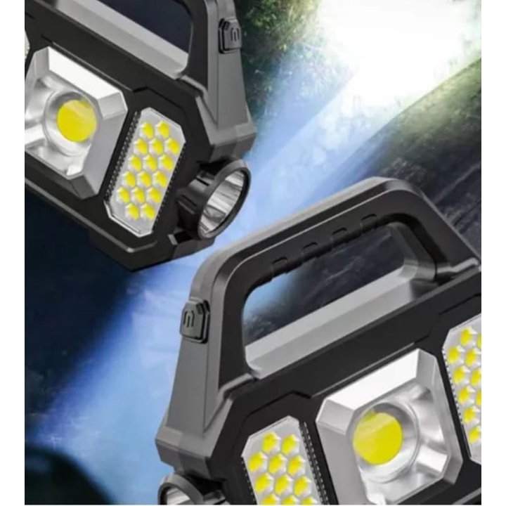 *Bisa COD* Senter LED Gagang Jarak Jauh Multifungsi Lampu Portable - Senter Super Terang YD 2205A