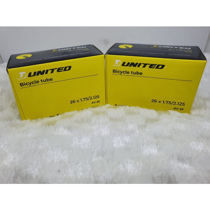 Ban dalam sepeda 26 x 1.75/2.125 United FV60mm pentil presta FV 60mm