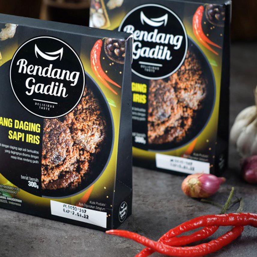 

✷ Rendang Daging Sapi Iris (250g) - Rendang Gadih ♫
