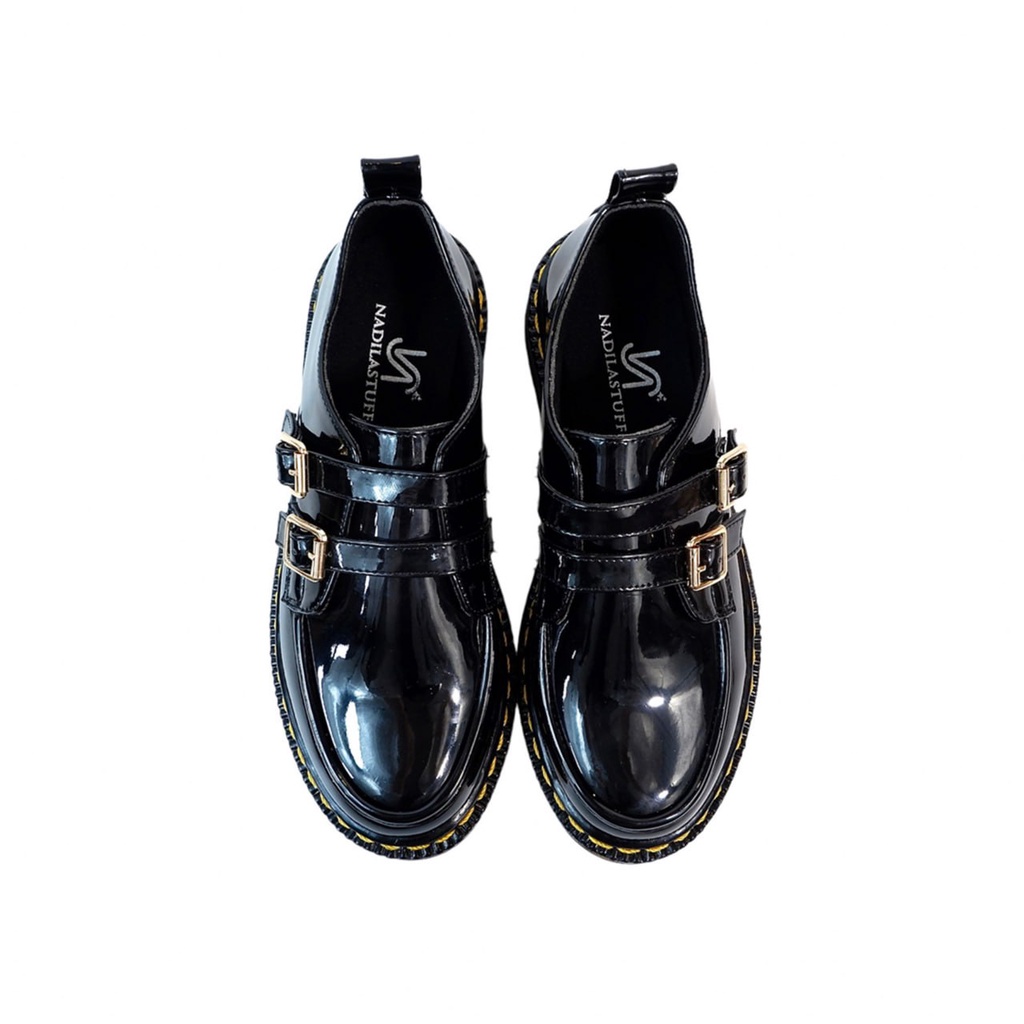 Nadilastuff Signature Alea Loafers Docmart Sepatu Wanita Premium