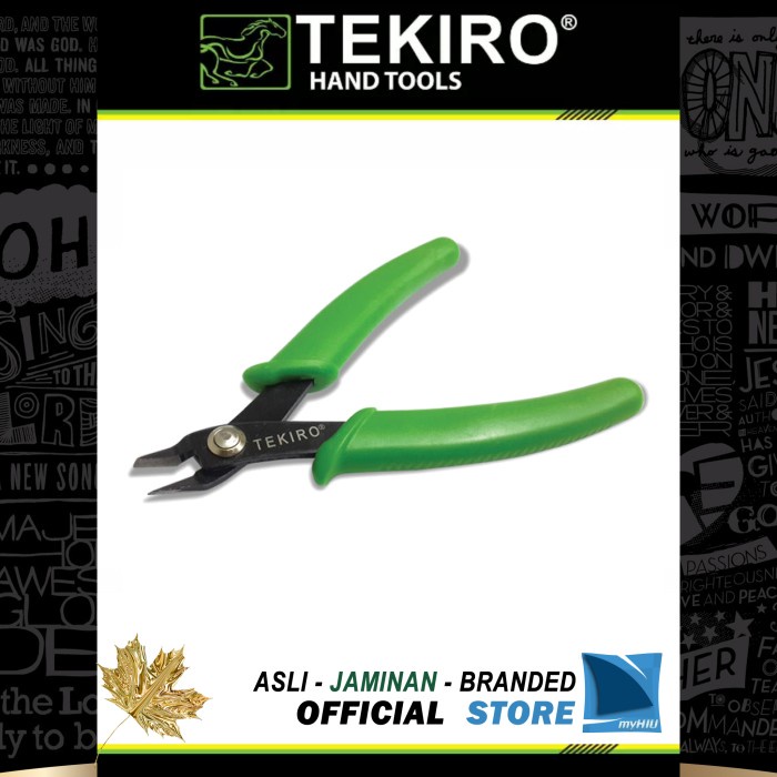 Tang Potong Tang Potong Elektronik 5" Inch Electronic Cutting Pliers Tekiro