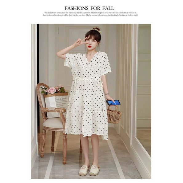 NEW!!Dress Hamil Polkadot