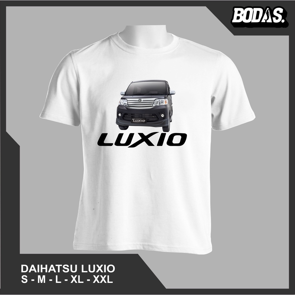 KAOS DISTRO OTOMOTIF MOBIL DAIHATSU LUXIO
