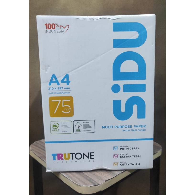 

Kertas A4 75 gram 1 Dus / 1 Plano / 1 Karton