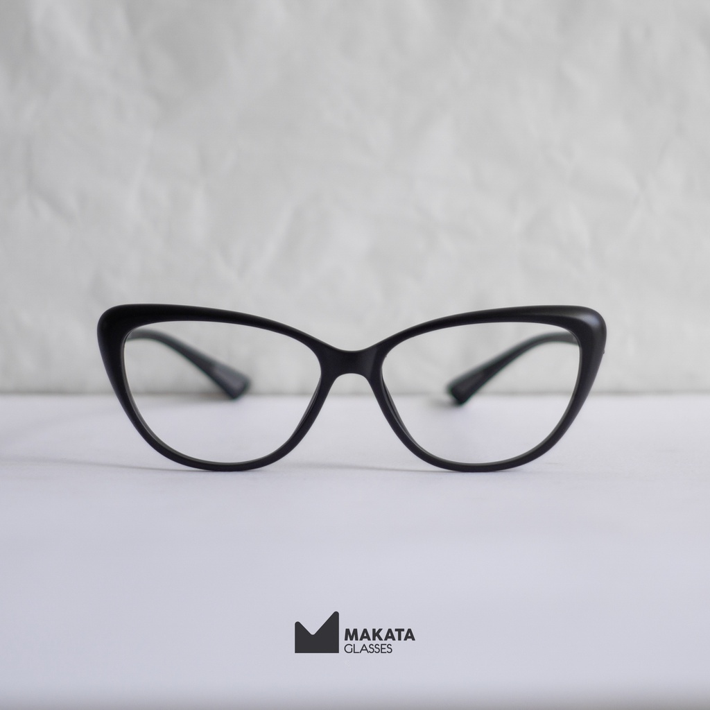 MakataGlasses - Frame Cateye Tangkai Lentur - BUWANA 04