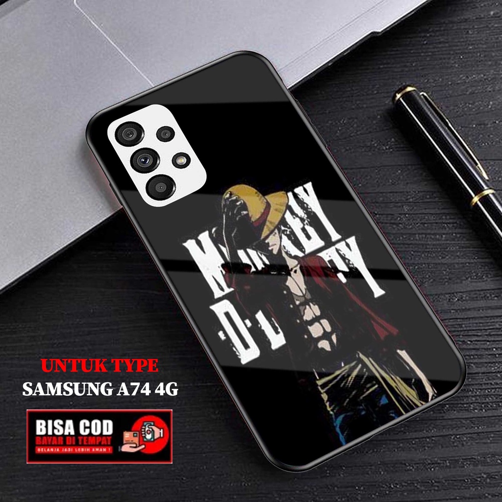 Case Samsung A74 4G - AGM CASE - Fashion Case hp Samsung A74 4G - Casing hp Samsung A74 4G - Silikon