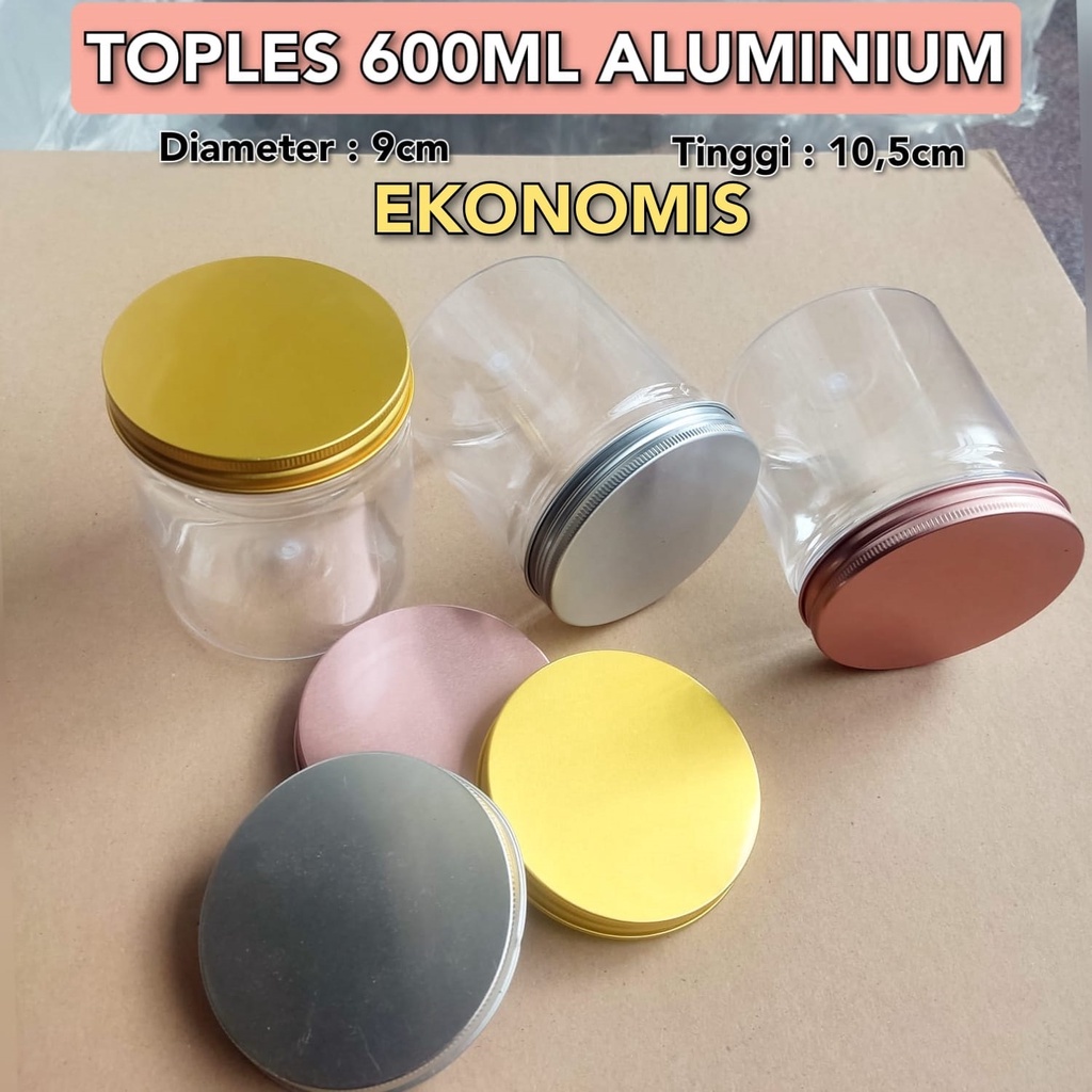 TOPLES TABUNG 600ML / TOPLES PLASTIK 600ML / TOPLES TABUNG 600ML EKONOMIS TUTUP ALUMINIUM