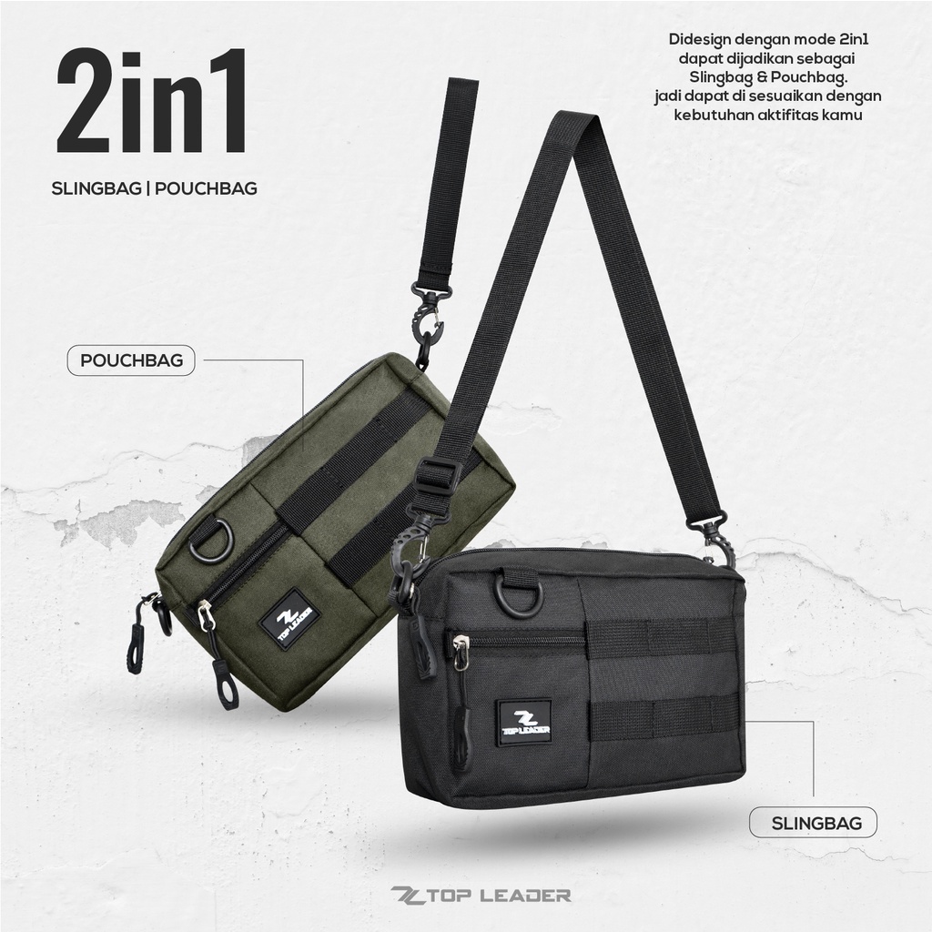 Kreativo - Tas Selempang Slingbag pouch Handbag Pouch Clutch Casual Best Seller