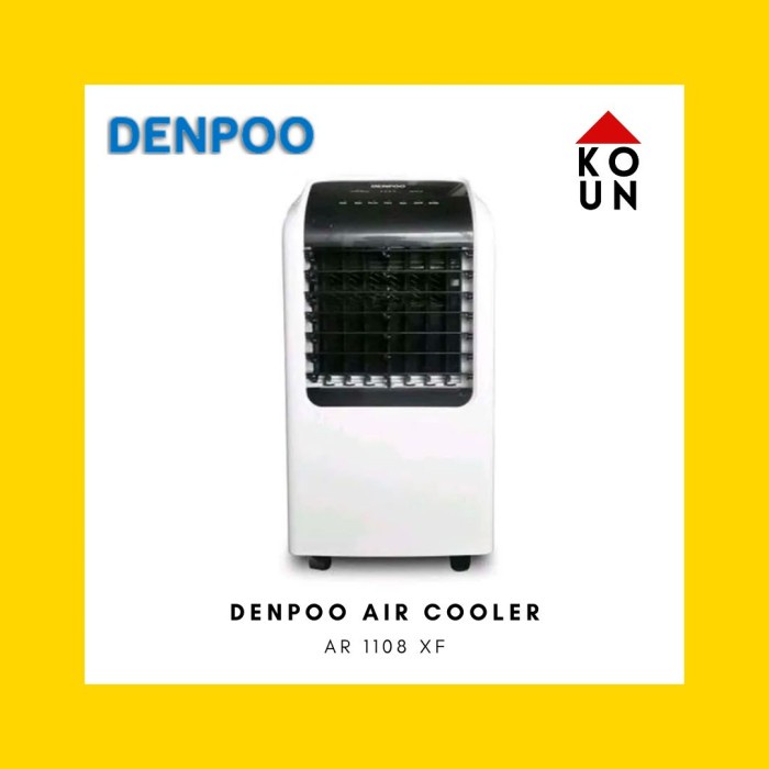Terlaris Air Cooler Denpoo Ar1108 / Ar-1108 / Ar 1108 Xf Garansi / Ac Portable