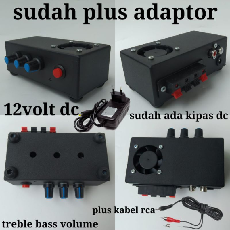 Ampli mini amplifier mini pengeras suara mp3