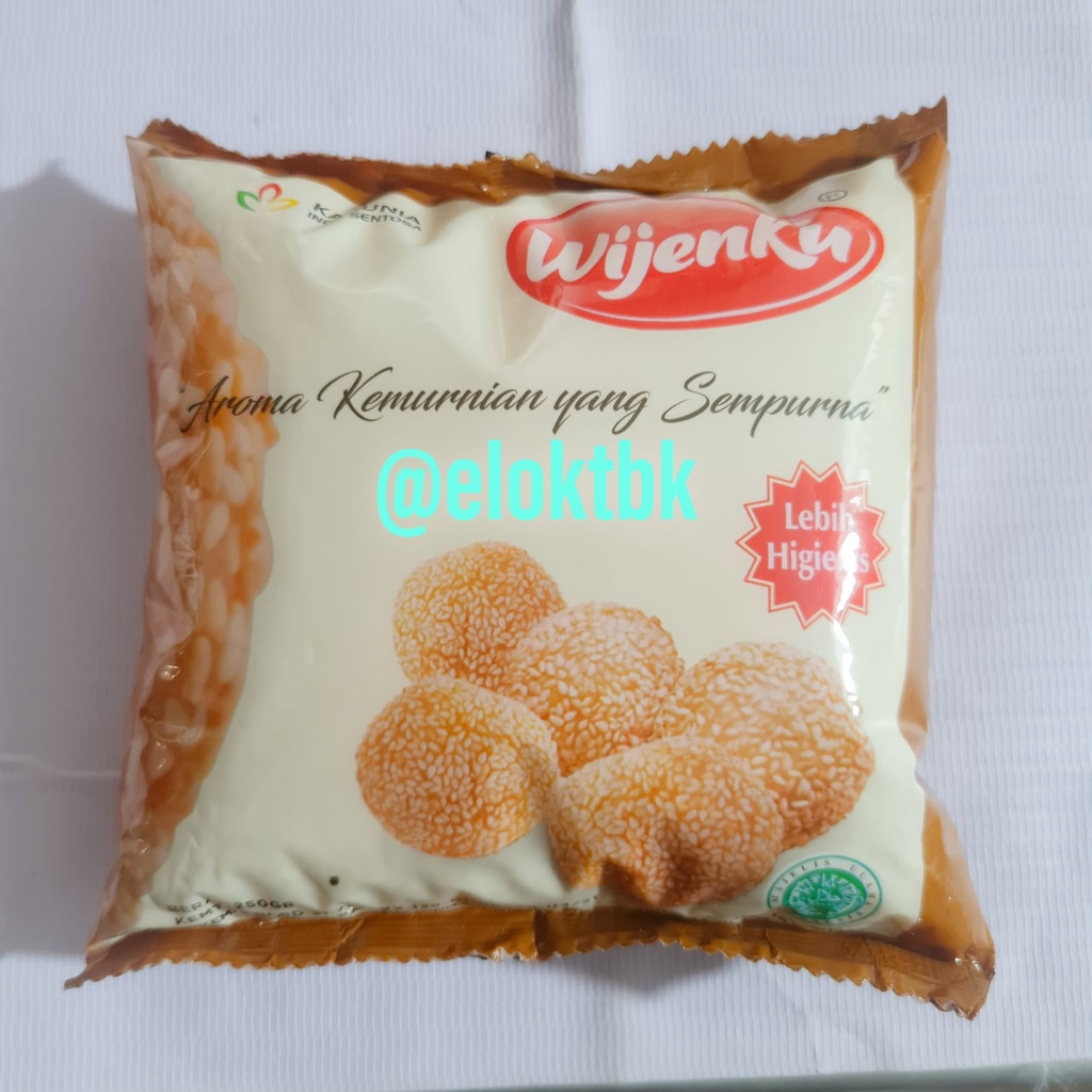 

Wijen Putih merk Wijenku kemasan 250g