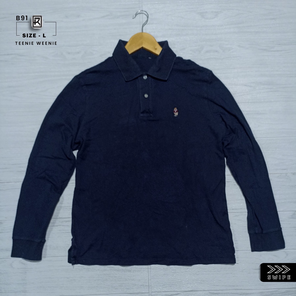 B91 - POLO SHIRT - TEENIE WEENIE Bekas/Second/Salur/Rugby