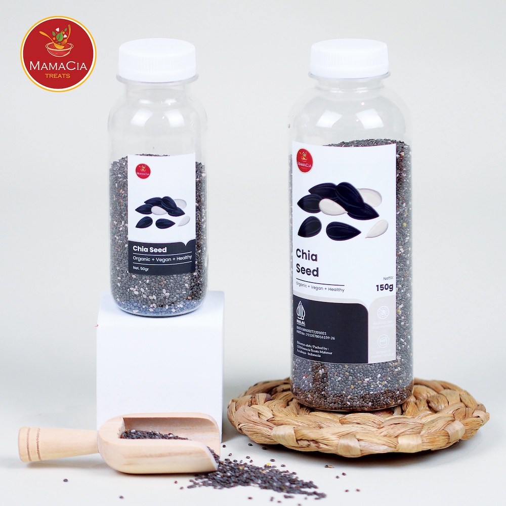 

Mamacia Treats - Chia Seed Organic Biji Chia (botol)