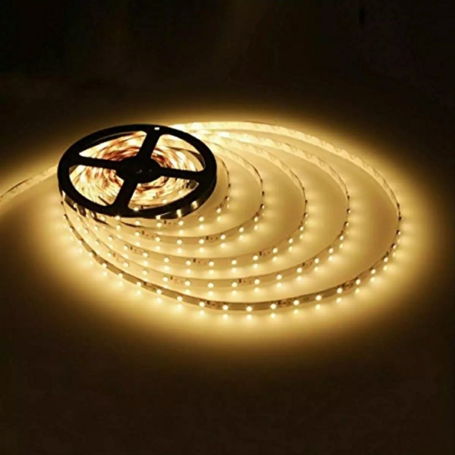 Lampu Led Strip 2835 IP44 12V 5M Putih 3528 IP44 Waterproof