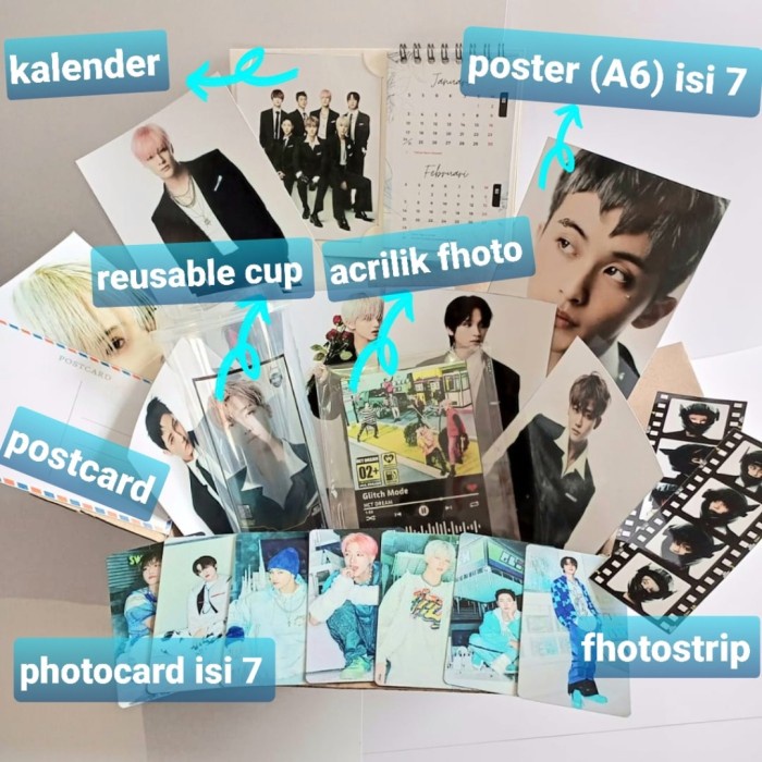 GIFT BOX HAMPERSMURAH KPOP NCT DREAM GLITCH MODE