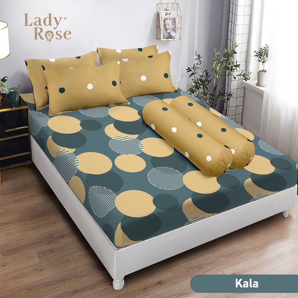 ☘️ SPREI LADY ROSE 180x200 B4 BANTAL 4 ☘️