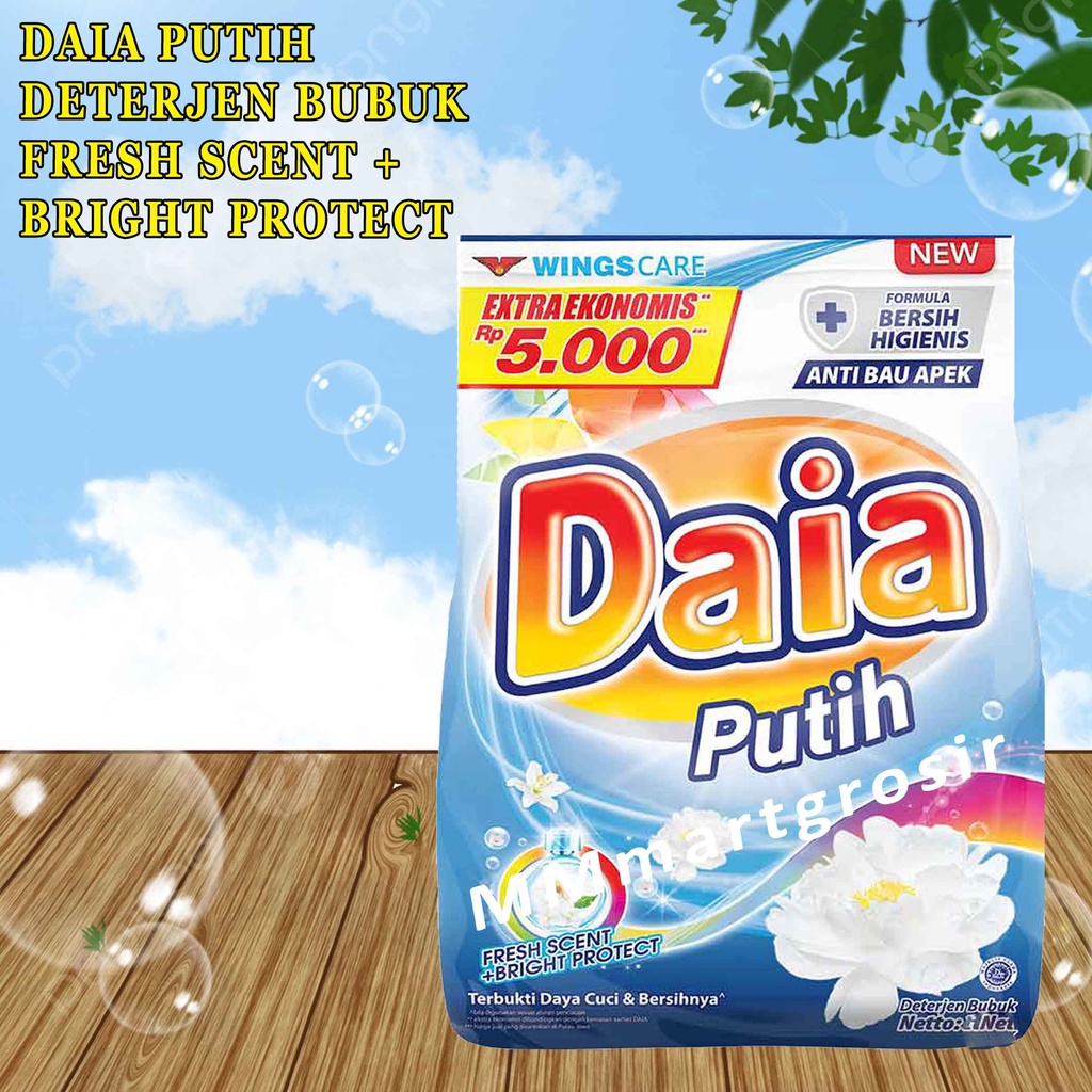 Daia / Daia putih  / Ditergen bubuk/ 252g