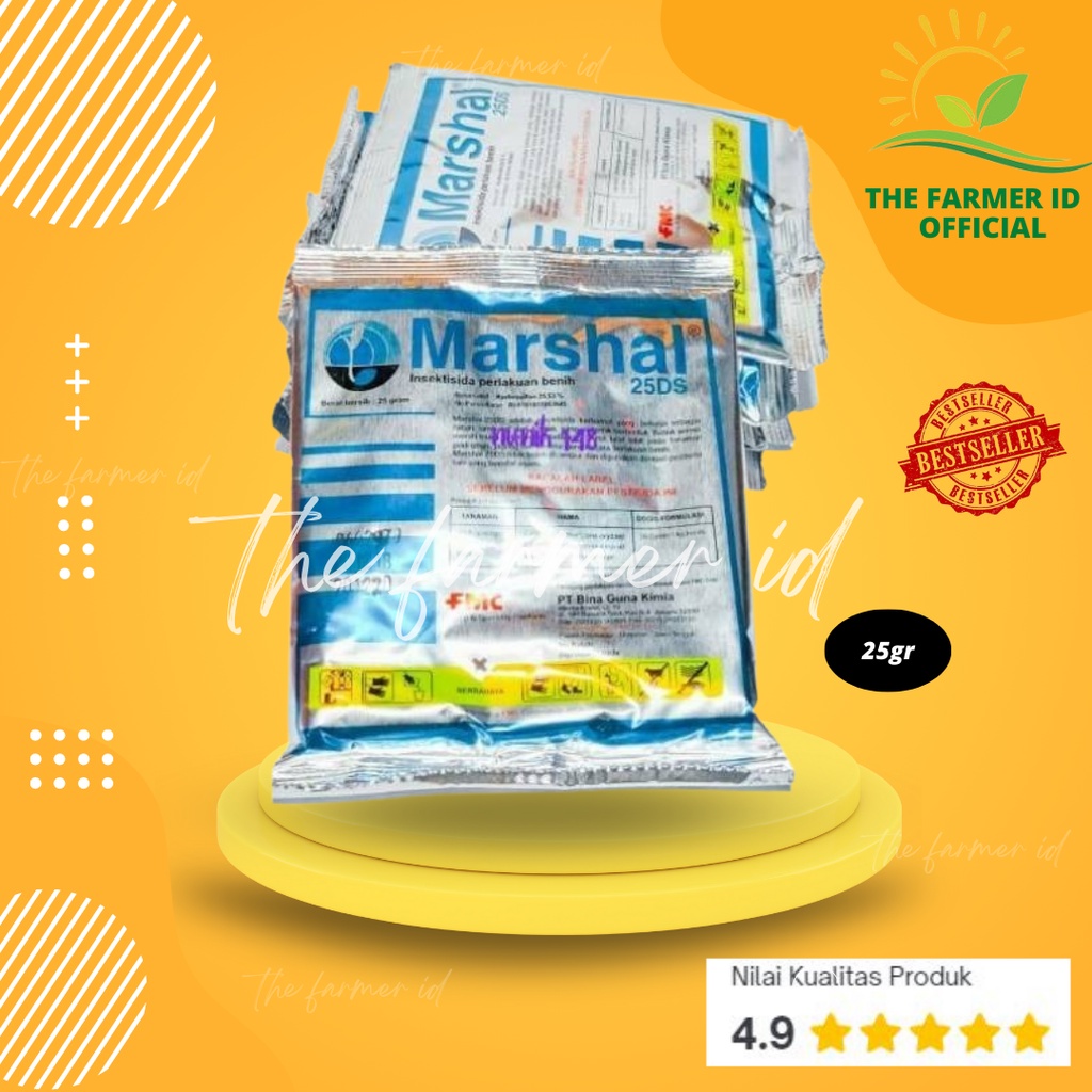 MARSHAL 25 Gram Insektisida Pestisida Sebelum Tanam Benih