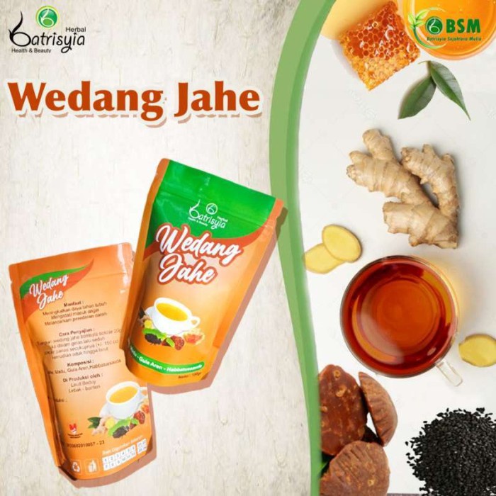 

❤Batrisyia Wedang Jahe Herbal / Wedang Jahe Batrisyia / Minuman Hangat / Minuman Jahe Batrisyia