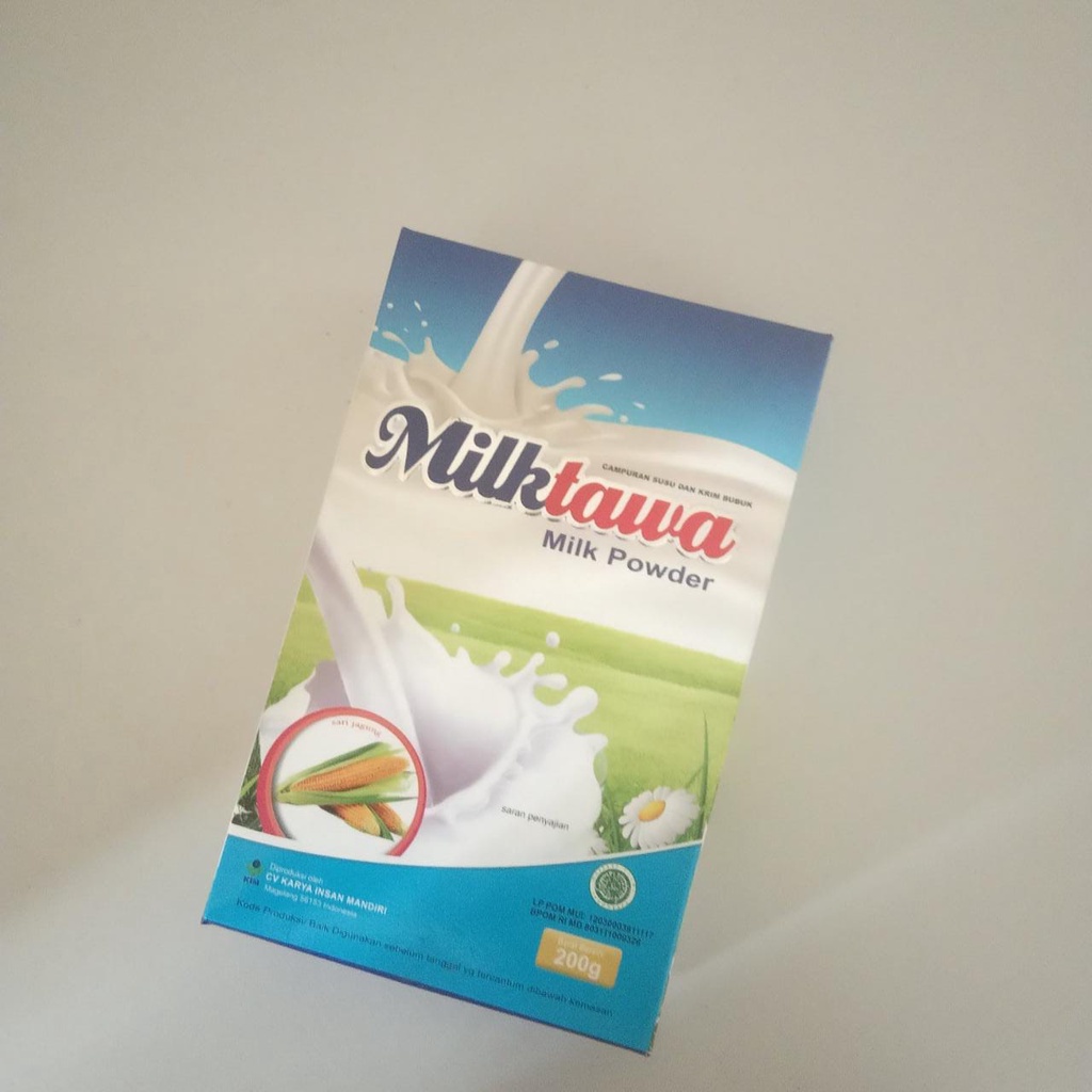 

Kambing Bubuk Milktawa 200 gram plus Gula jagung